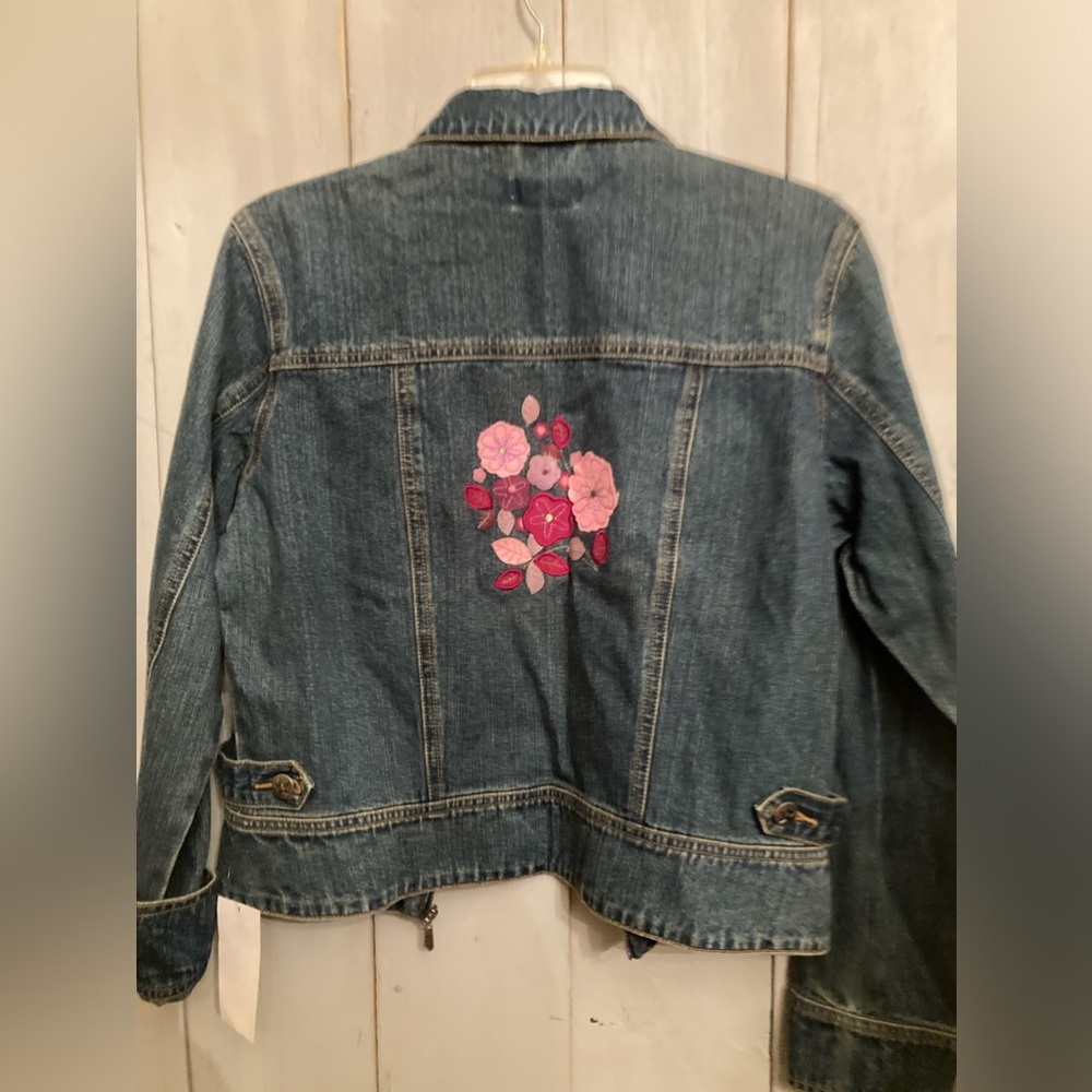 Vintage American Girl Doll for Girls‎ denim Jacket size XL embroidery New W Tags